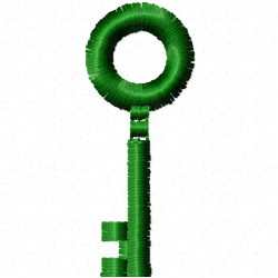 Keys Embroidery Design 7